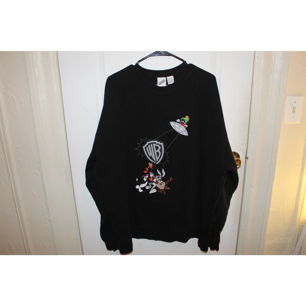 👽 1990s VINTAGE WARNERBROS MARVIN THE MARTIAN CREWNECK